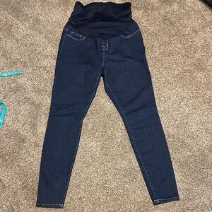 Small Maternity Dark Blue Jeggings